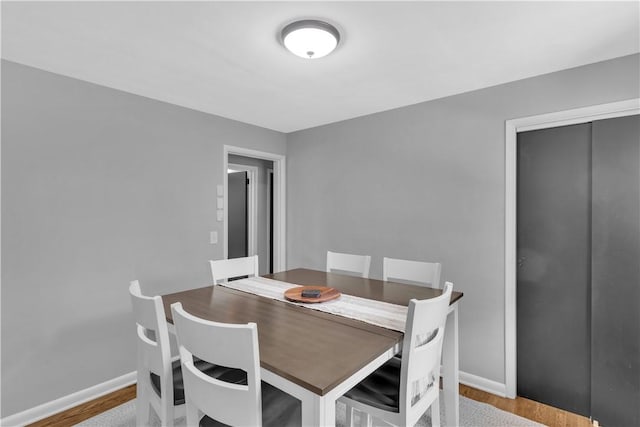 310 Hutter Ave, North Sewickley Twp, PA 16117 - dining room with baseboards and wood finished floors