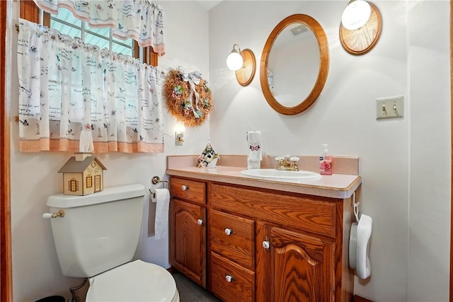 79 Mariacher Rd, Findley Twp, PA 16137 - bathroom featuring toilet and vanity