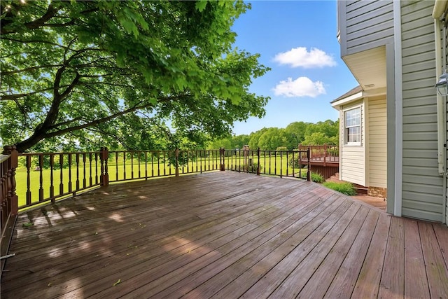 79 Mariacher Rd, Findley Twp, PA 16137 - view of deck