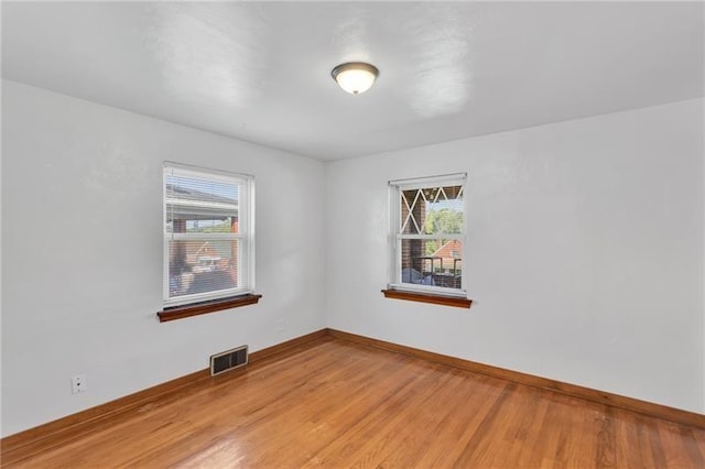 427 Cedar St, Jeannette, PA 15644 - empty room with light wood finished floors and baseboards
