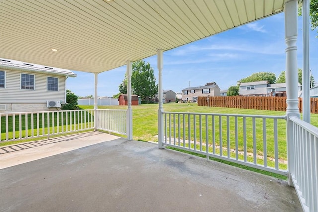211 Old Meadow Dr, Hempfield Twp Wml, PA 15601 - view of patio / terrace featuring a residential view
