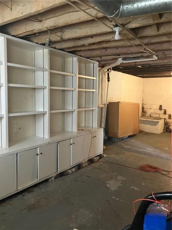 76 Laurel Rd, Fallowfield, PA 15022 - view of unfinished basement