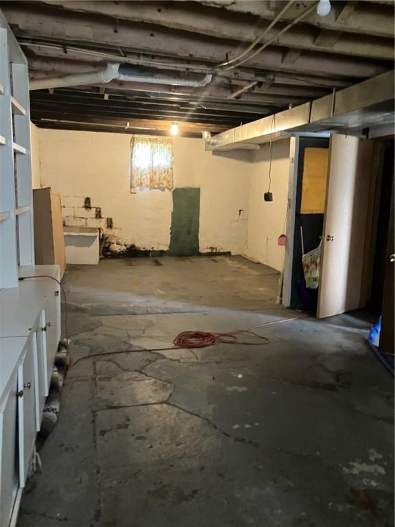 76 Laurel Rd, Fallowfield, PA 15022 - view of unfinished below grade area