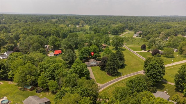 17 Lakeview Dr, Lackawannock Twp, PA 16159 - bird's eye view of a forest