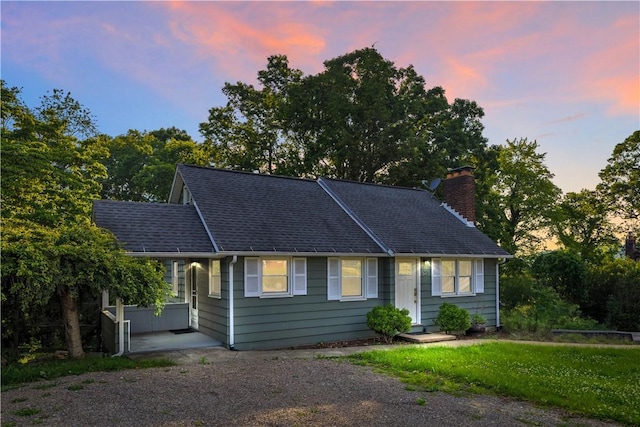 341 State Route 356, Washington Twp Wml, PA 15613 - single story home with a chimney and roof with shingles