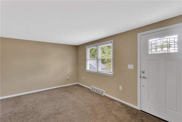 341 State Route 356, Washington Twp Wml, PA 15613 - foyer featuring carpet floors and baseboards
