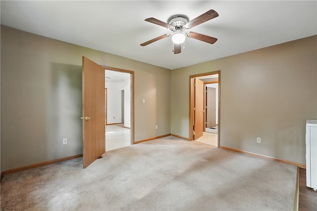 3009 33rd St, Pulaski Twp Bea, PA 15066 - carpeted empty room featuring a ceiling fan and baseboards