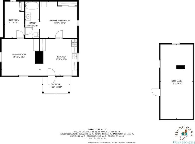 3009 33rd St, Pulaski Twp Bea, PA 15066 - home floor plan