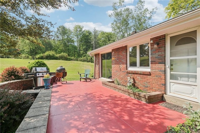 190 Pineview Dr, Pine Twp Nal, PA 15090 - view of patio featuring area for grilling