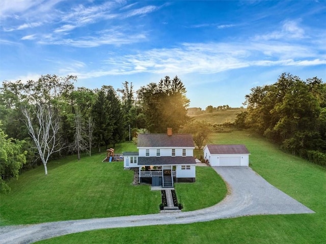 126 Scholl Ln, Rostraver, PA 15012 - aerial view of property and surrounding area