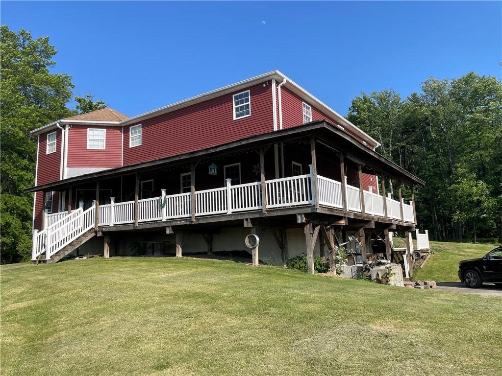 2447 Luciusboro Rd, Center Twp/Homer Cty, PA 15748 - view of front facade featuring a front yard