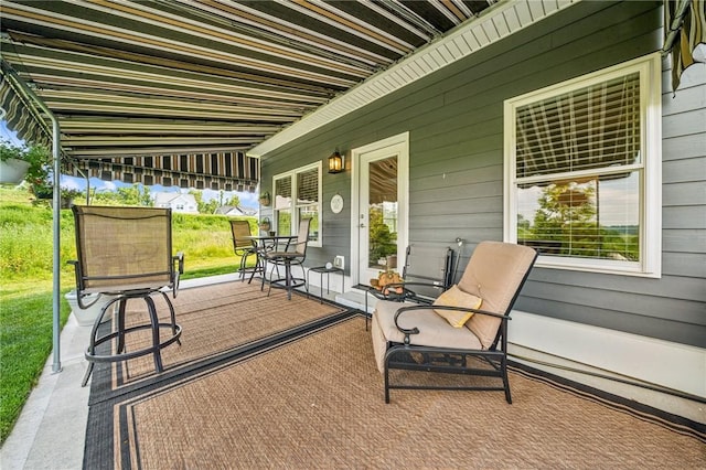 137 Summer Ln, Mount Pleasant Twp Was, PA 15057 - view of covered porch
