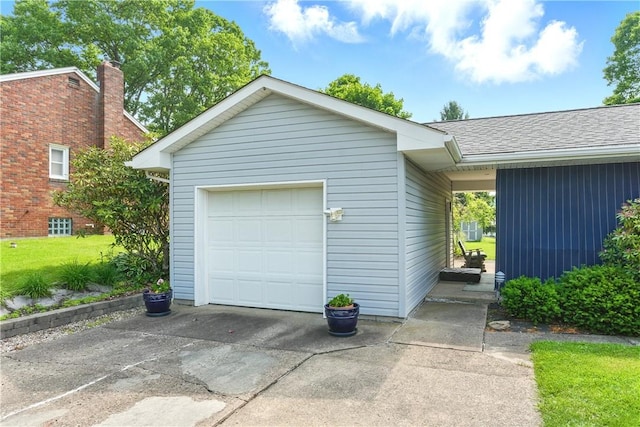 131 Howley Ave, Chippewa Twp, PA 15010 - garage featuring driveway