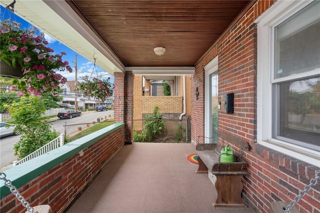 1403 Creedmoor Ave, Brookline, PA 15226 - view of covered porch