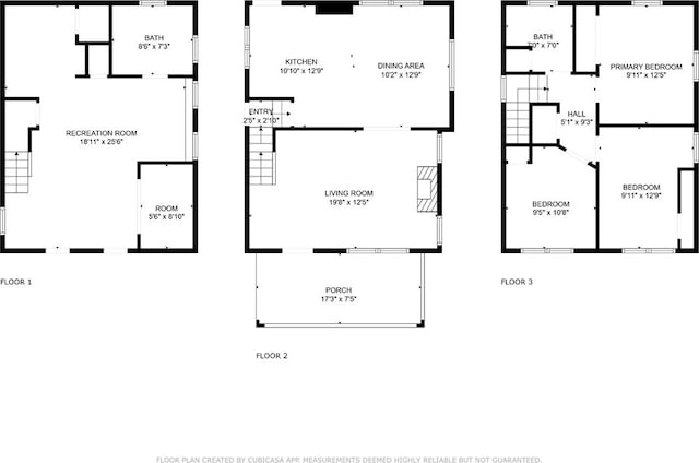 1403 Creedmoor Ave, Brookline, PA 15226 - floor plan / room layout