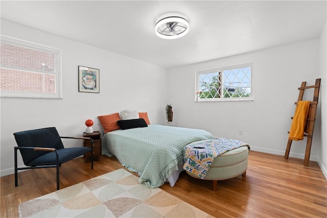 127 Greenview Dr, Penn Hills, PA 15147 - bedroom featuring wood finished floors and baseboards