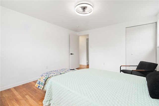127 Greenview Dr, Penn Hills, PA 15147 - bedroom featuring wood finished floors and a closet