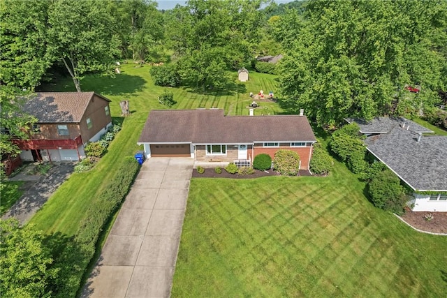 208 Chan Mowr Dr, Middlesex Twp, PA 16059 - aerial view of property and surrounding area