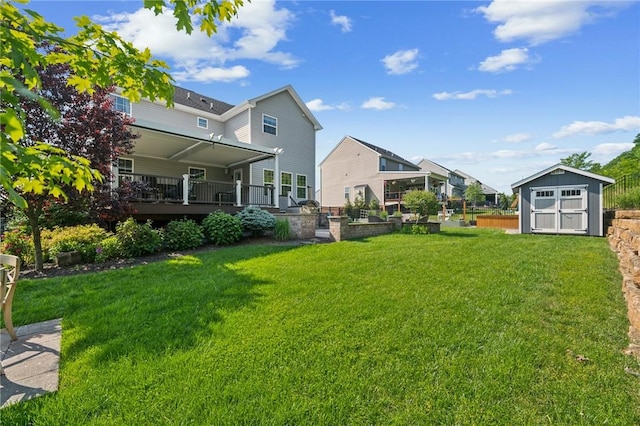 108 Berkshire Ct, Ohio Twp, PA 15237 - view of grassy yard featuring a wooden deck