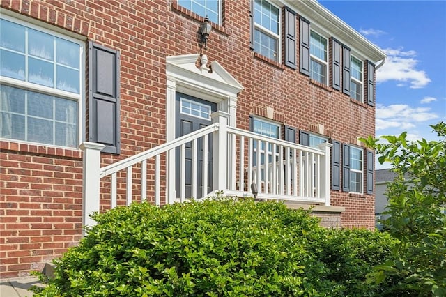 108 Berkshire Ct, Ohio Twp, PA 15237 - property entrance with brick siding