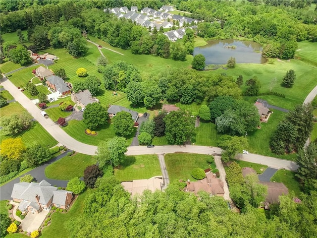 9 Victoria Dr, Neshannock Twp, PA 16105 - aerial perspective of suburban area featuring a nearby body of water