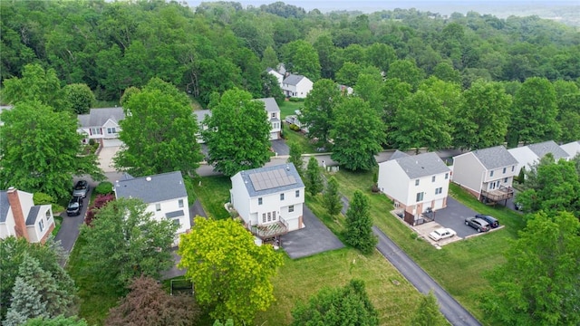 536 Cherryhill Dr, Cecil, PA 15017 - aerial view of residential area with a heavily wooded area