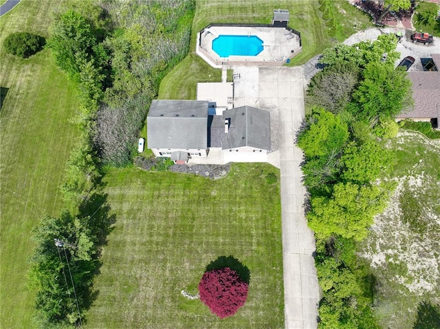 4822 W State St, Mahoning Twp Law, PA 16116 - drone / aerial view of a pool area