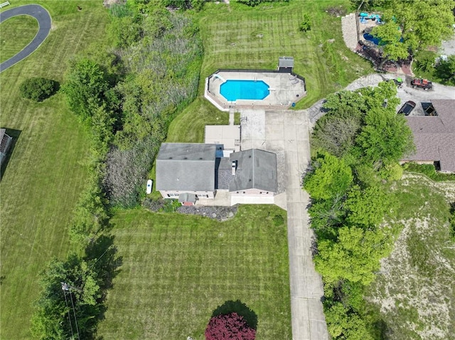 4822 W State St, Mahoning Twp Law, PA 16116 - bird's eye view of a pool