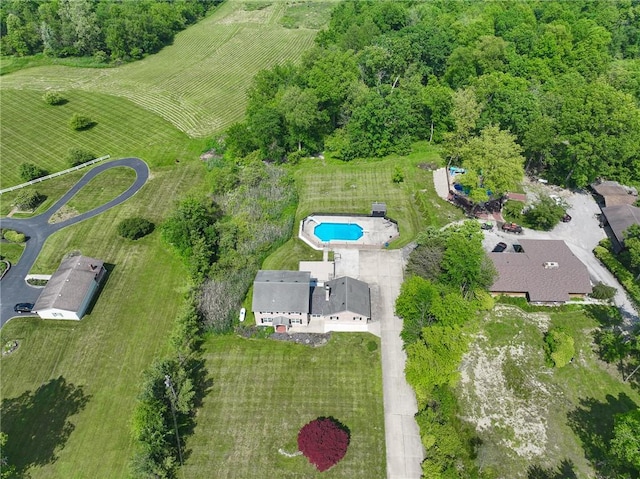 4822 W State St, Mahoning Twp Law, PA 16116 - bird's eye view of a pool