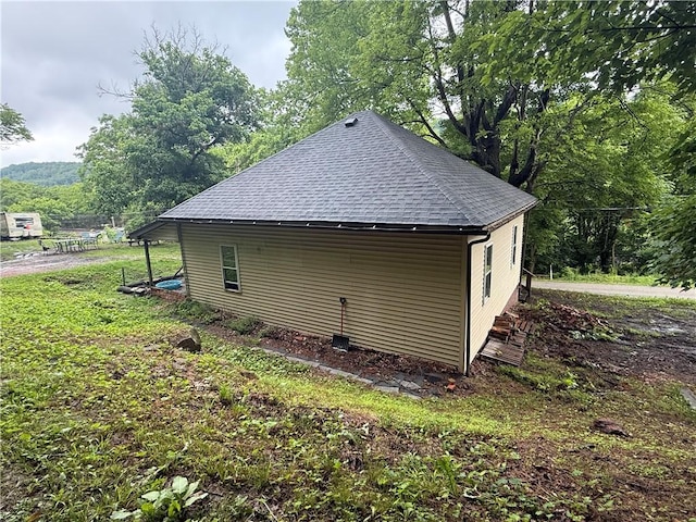 520 Palmer Rd, German Twp, PA 15410 - view of property exterior featuring roof with shingles