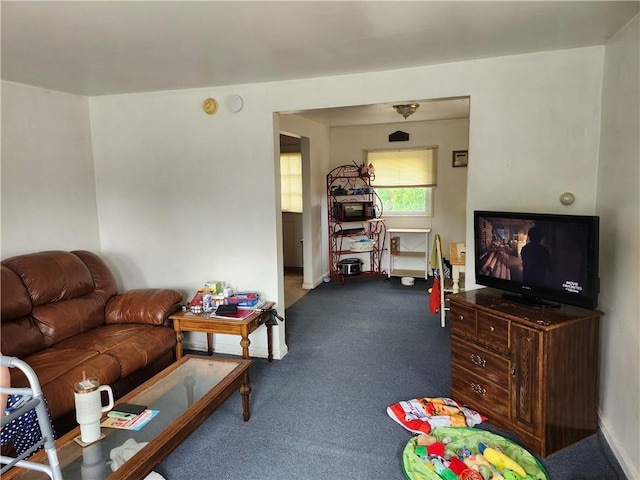 305 Charles Ter, Jeannette, PA 15644 - living room featuring carpet flooring and baseboards
