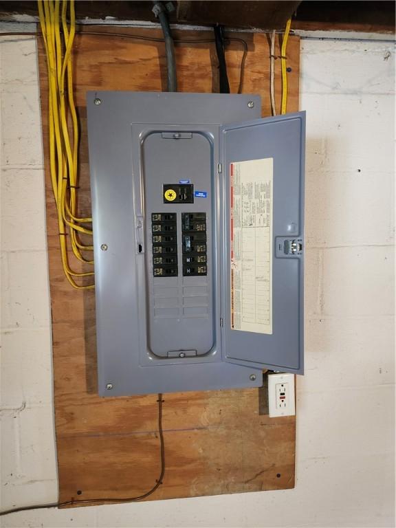 305 Charles Ter, Jeannette, PA 15644 - utility room with electric panel