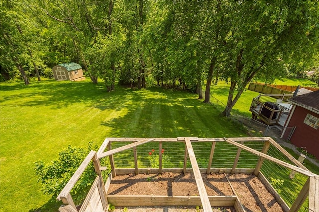 804 Division St, West Mifflin, PA 15122 - view of yard with a vegetable garden
