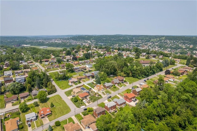804 Division St, West Mifflin, PA 15122 - aerial overview of property's location with nearby suburban area