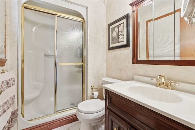 100 Welty Dr, Allegheny Twp Wml, PA 15068 - full bath featuring vanity, toilet, and a shower stall