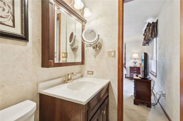 100 Welty Dr, Allegheny Twp Wml, PA 15068 - bathroom with vanity and toilet