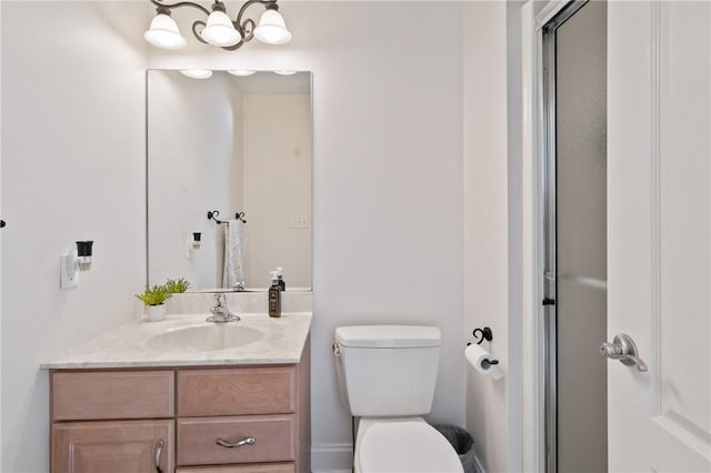 623 Oswego Dr, Adams Twp, PA 15044 - bathroom featuring vanity and toilet