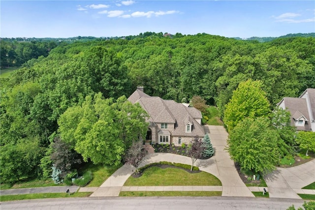 623 Oswego Dr, Adams Twp, PA 15044 - view from above of property with a forest