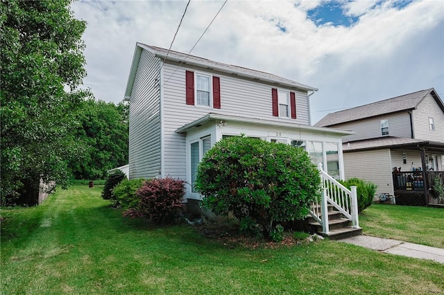38 Locust St, Center Twp/Homer Cty, PA 15731 - traditional-style home featuring a front lawn