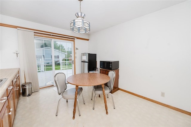 38 Locust St, Center Twp/Homer Cty, PA 15731 - dining area with light floors