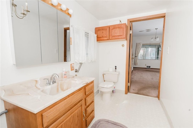 38 Locust St, Center Twp/Homer Cty, PA 15731 - bathroom with vanity and toilet