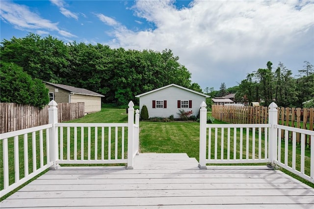 38 Locust St, Center Twp/Homer Cty, PA 15731 - view of wooden terrace