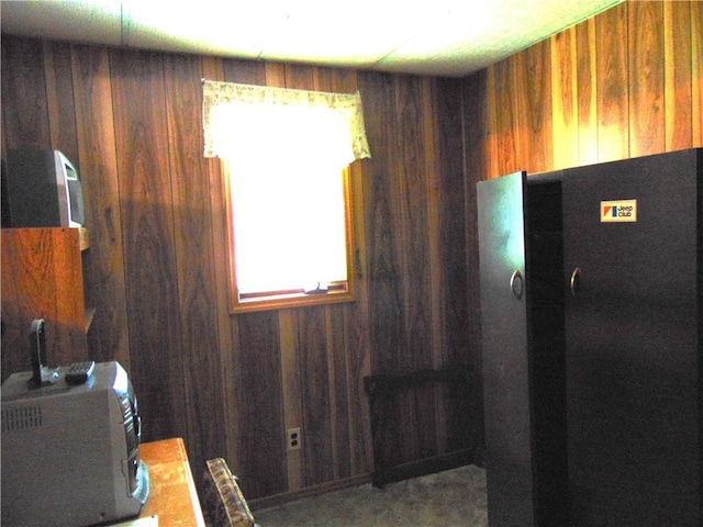 822 Fayette City Rd, Washington Twp, PA 15438 - bathroom with wood walls