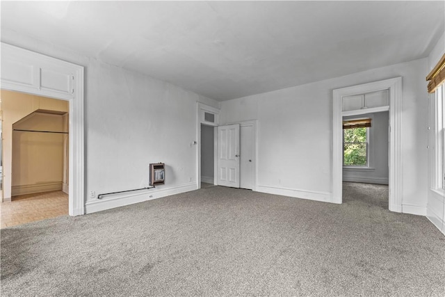 222 Marshall Ave, Observatory Hill, PA 15214 - spare room featuring carpet, heating unit, and baseboards