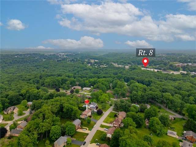 106 Shawnee Dr, Center Twp But, PA 16001 - drone / aerial view of a heavily wooded area