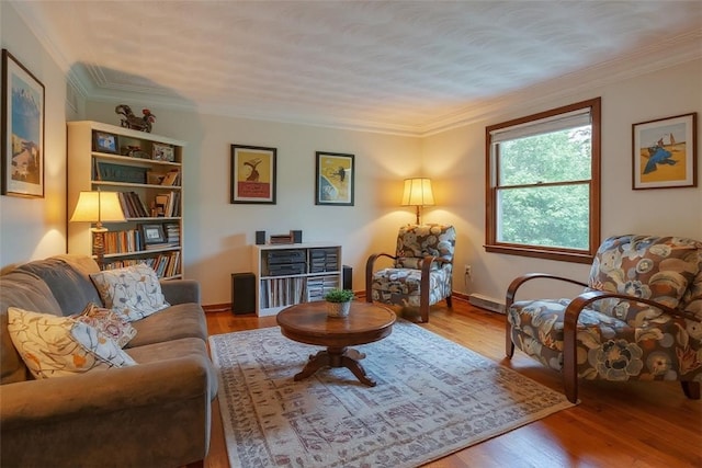 106 Shawnee Dr, Center Twp, PA 16001 - sitting room with crown molding and wood finished floors