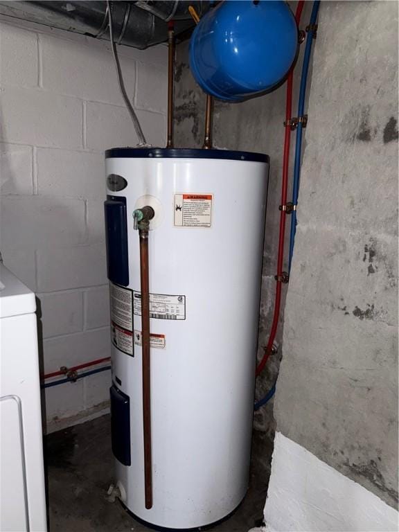 635 Valley St, Oakmont, PA 15139 - utilities featuring electric water heater and washer / clothes dryer