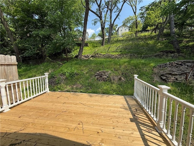 635 Valley St, Oakmont, PA 15139 - view of wooden terrace