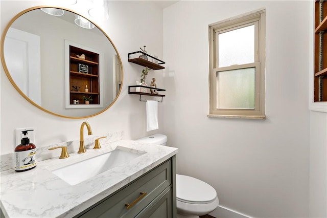 4649 Rolling Hills Rd, Whitehall, PA 15236 - half bath with vanity and toilet