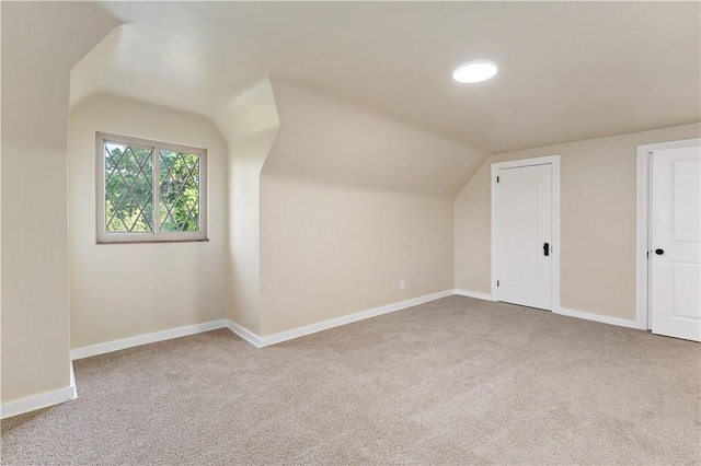 4649 Rolling Hills Rd, Whitehall, PA 15236 - bonus room featuring vaulted ceiling, carpet flooring, and baseboards
